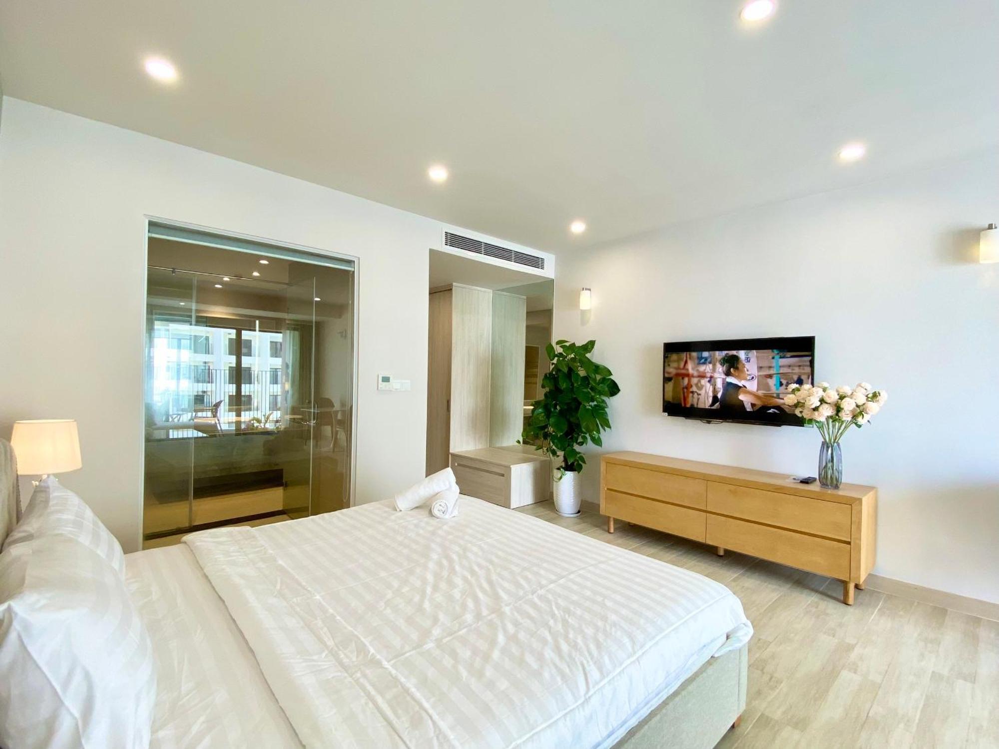 Wise Stay Gold Coast Apartment نها ترانج الغرفة الصورة
